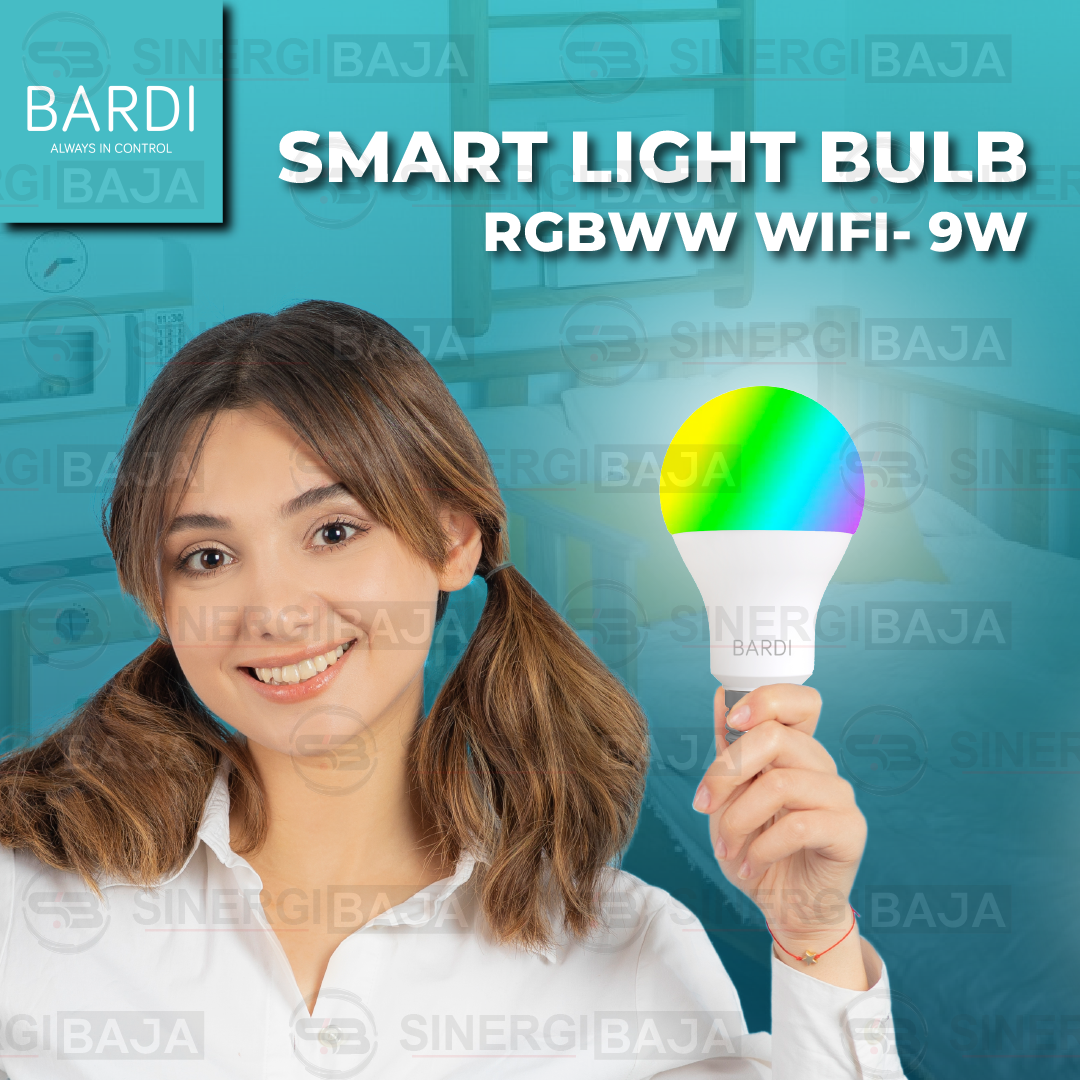 BARDI Smart Light Bulb 9W RGBWW