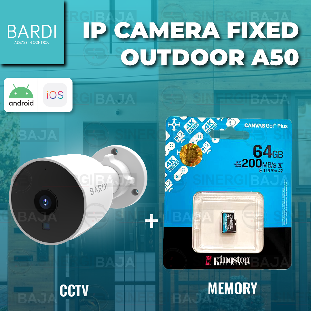 BARDI Smart IP Camera Fixed Outdoor A50
