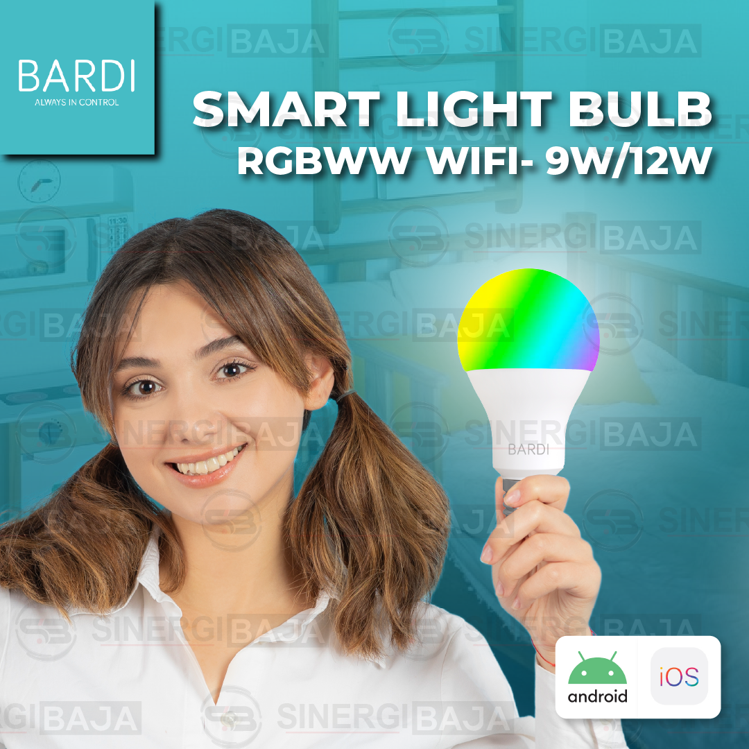 BARDI Smart Light Bulb 9W/12W RGBWW