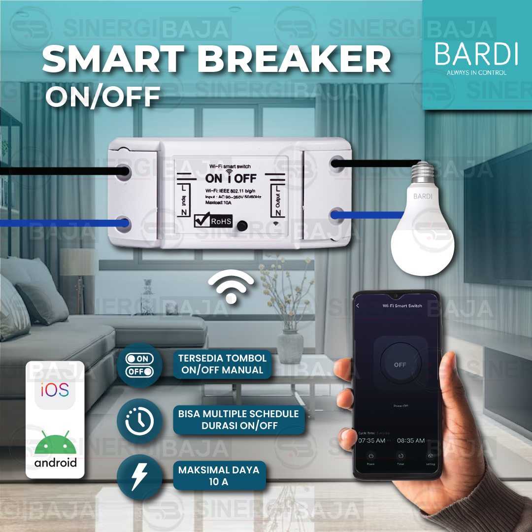 BARDI Smart Breaker On/Off