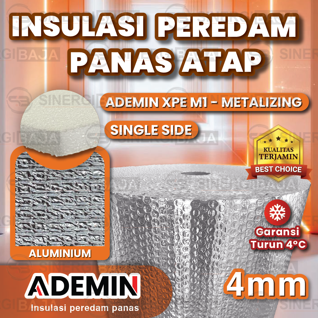 ADEMIN XPE Metalize – M1 4mm (Single Side Metalize)