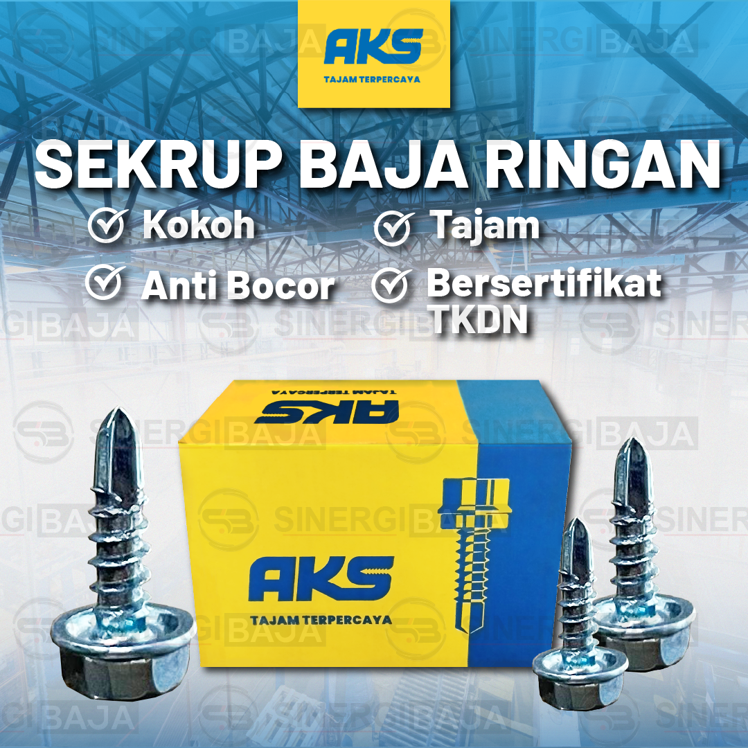 AKS Sekrup Baja Ringan